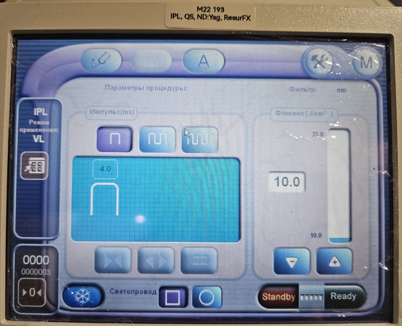 Апарат – LightSheer M22 (IPL)
